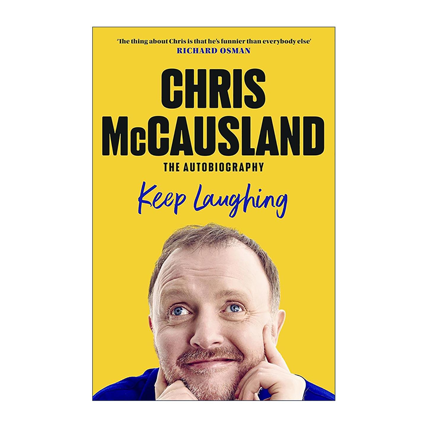 英文原版 Keep Laughing 保持微笑 英国盲人喜剧演员Chris McCausland 自传 英文版 进口英语原版书籍