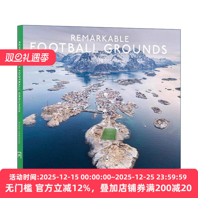 英文原版 Remarkable Football Grounds 足球场图解指南 精装 英文版 进口英语原版书籍