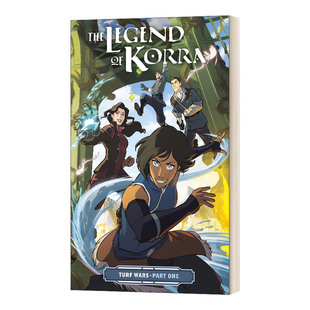 科拉传奇地盘之战1 The Legend of Korra Turf Wars Part One 英文原版漫画 进口英语书籍