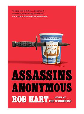 英文原版 Assassins Anonymous 无名刺客 人物杂志悬疑夏季书单 Rob Hart 英文版 进口英语原版书籍