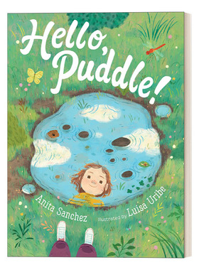Hello, Puddle! 你好小水塘 精装儿童绘本图画书 Anita Sanchez