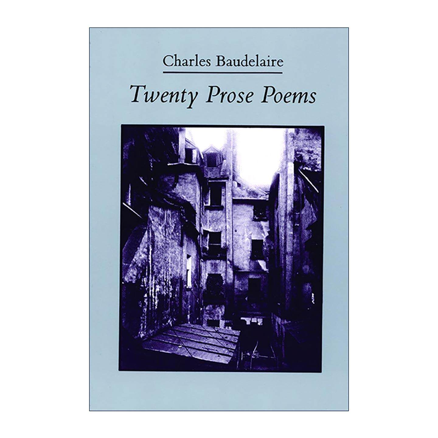 英文原版 Twenty Prose Poems 二十首散文诗 恶之花作者Charles Baudelaire 法国诗集 英文版 进口英语原版书籍
