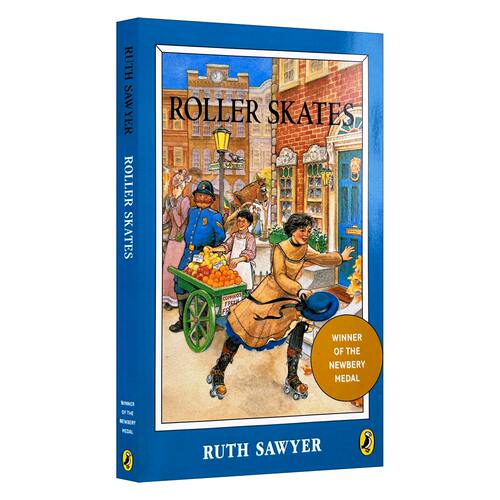 滑轮冰鞋 Roller Skates 纽伯瑞金奖 英文原版儿童文学小说 进口英语课外阅读书籍