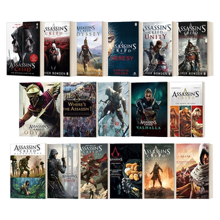 刺客信条小说1-8册 文艺复兴+兄弟会+十字军+启示录+遗弃+黑旗+大革命+底层世界 Assassin's Creed 英文原版科幻冒险小说 进口书籍
