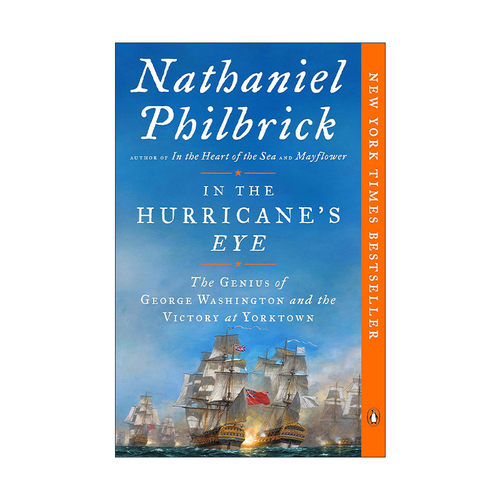 英文原版 In the Hurricane's Eye 飓风眼 美国独立战争系列3 历史传记 American Revolution Series 03 英文版 进口英语原版书籍