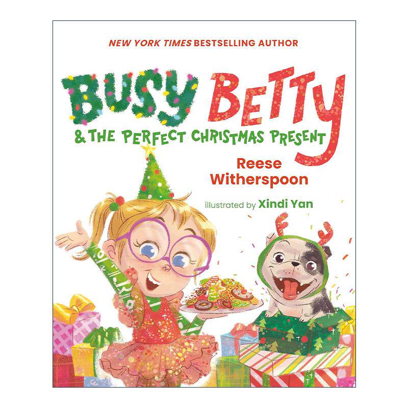英文原版 Busy Betty and the Perfect Christmas Present 完美的圣诞礼物 忙碌的贝蒂系列 儿童精装绘本 英文版进口英语原版书籍