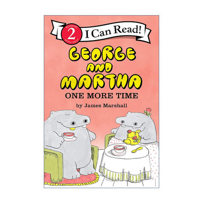 英文原版 George and Martha One More Time 乔治和玛莎再一次 I can read level 2 分级阅读 英文版 进口英语原版书籍