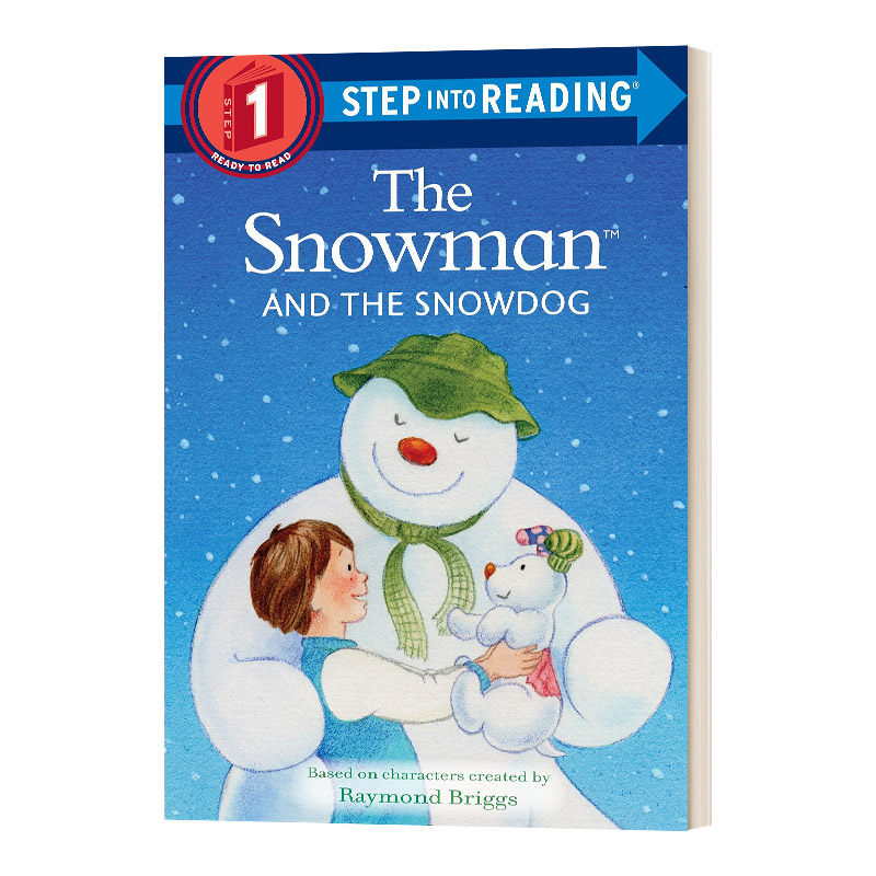 The Snowman and the Snowdog 雪人和雪狗 Step into Reading 1 英文原版儿童文学读物 进口英语书籍