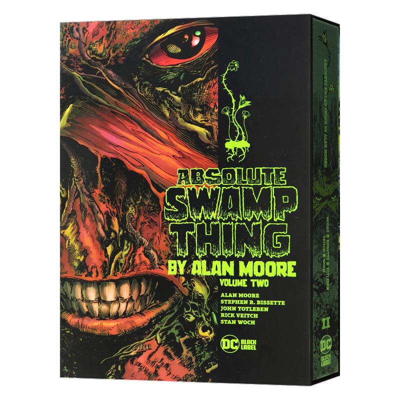 英文原版 Absolute Swamp Thing by Alan Moore Vol. 2 沼泽怪物绝对版2 DC漫画 Alan Moore艾伦 摩尔 精装 英文版 进口英语书籍