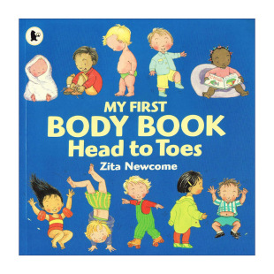 Toes 儿童科普百科绘本 Body 从头到脚 第一本身体认知绘本 我 Head Book First