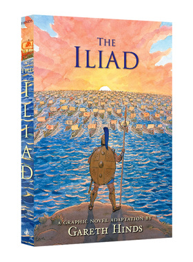 荷马史诗 伊利亚特 The Iliad 英文原版儿童读物 英文版儿童英语神话故事图画书 进口原版书籍