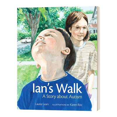 伊恩的散步 自闭症儿童的故事 Ian's Walk A Story about Autism  英文原版儿童绘本 进口英语书籍