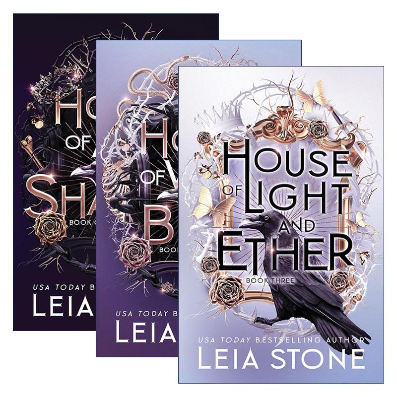 英文原版 Gilded City镀金之城1-3册 热门奇幻小说 Leia Stone 英文版 进口英语原版书籍