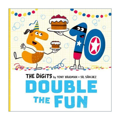 英文原版 The Digits Double The Fun 牛津精品绘本 数字主题 乐趣加倍 英文版 进口英语原版书籍