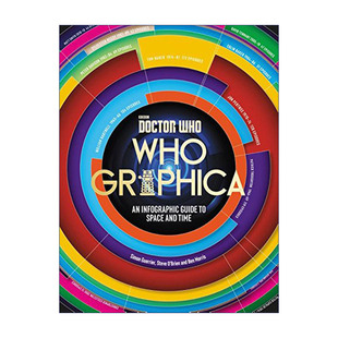 Who 英文原版 Whographica 空间和时间信息图指南 影视艺术读物 神秘博士 Doctor