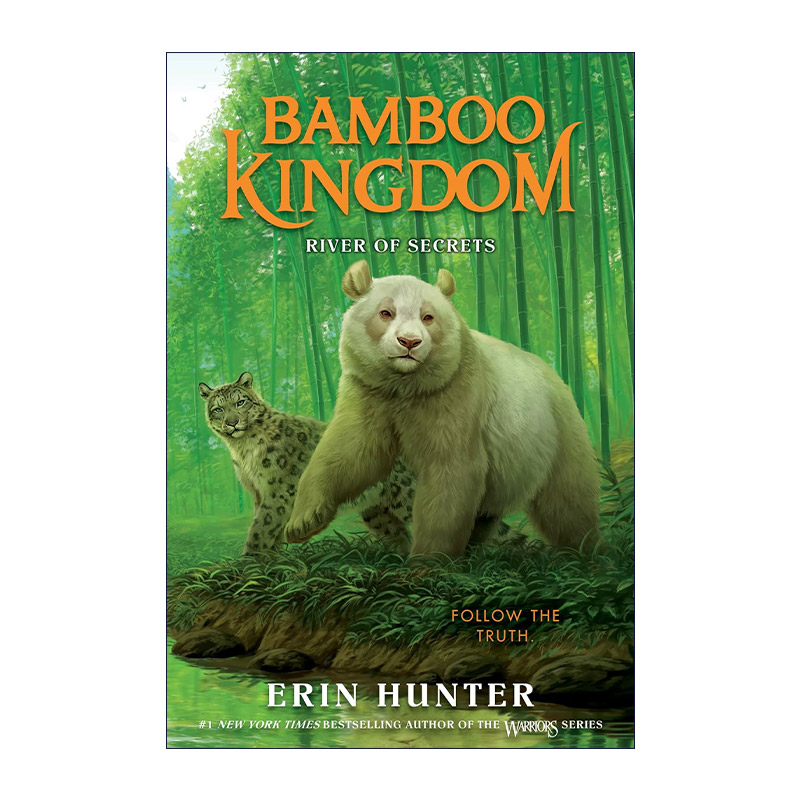 英文原版 Bamboo Kingdom 2 River of Secrets 竹王国卷2 秘密之河 猫武士作者 英文版 进口英语原版书籍