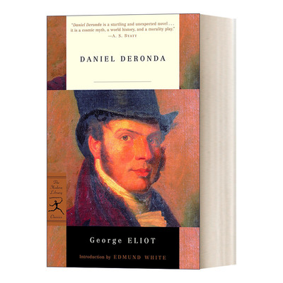 英文原版小说 Daniel Deronda 丹尼尔 德隆达 兰登书屋现代图书馆经典系列 George Eliot乔治 艾略特 英文版 进口英语原版书籍