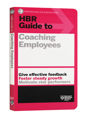 哈佛商业评论指南系列 如何培训员工 HBR Guide to Coaching Employees 英文原版企业管理读物 进口英语书籍