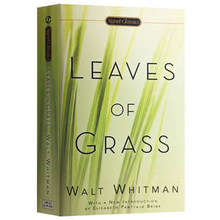 诗歌集 Grass 英文原版 进口英语文学书籍 惠特曼浪漫主义诗集 Leaves 草叶集