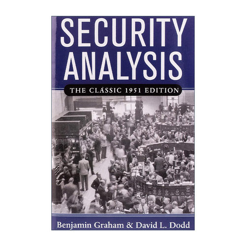 英文原版 Security Analysis 证券分析 投资者宝典 精装第3版 华尔街教父本杰明格雷厄姆 英文版 进口英语原版书籍