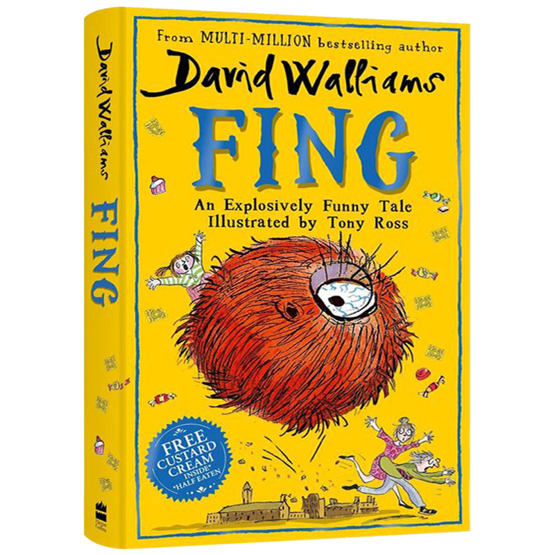 大卫少年幽默小说系列 毛球怪 精装 david walliams新作 fing 英文