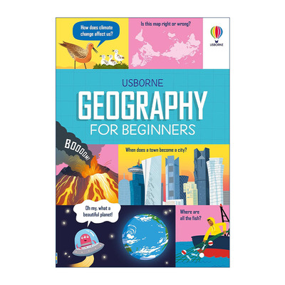 英文原版 Geography for Beginners 读懂地理学 初学者指南 精装 英文版 进口英语原版书籍