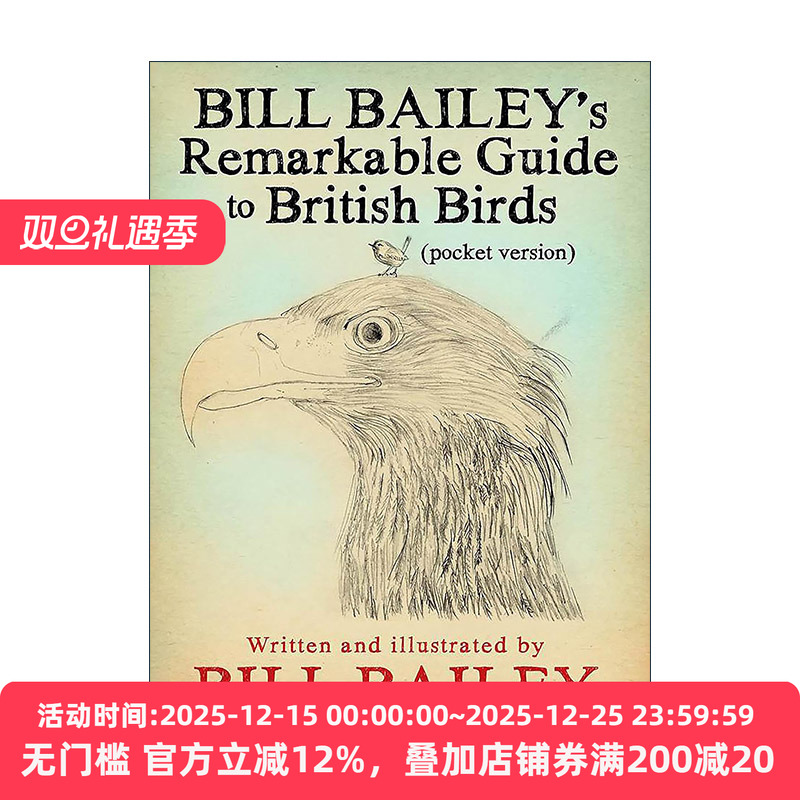 英文原版 Bill Bailey's Remarkable Guide to British Birds 比尔·贝利的英国鸟类指南 英文版 进口英语原版书籍