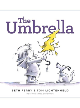 The Umbrella 雨伞 精装绘本 幽默故事 友谊 Beth Ferry