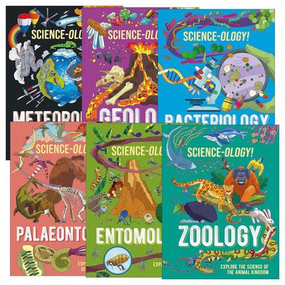 英文原版 Science-ology 科学系列6册 儿童科普百科绘本 地质学 动物学 古生物学 英文版 进口英语原版书籍