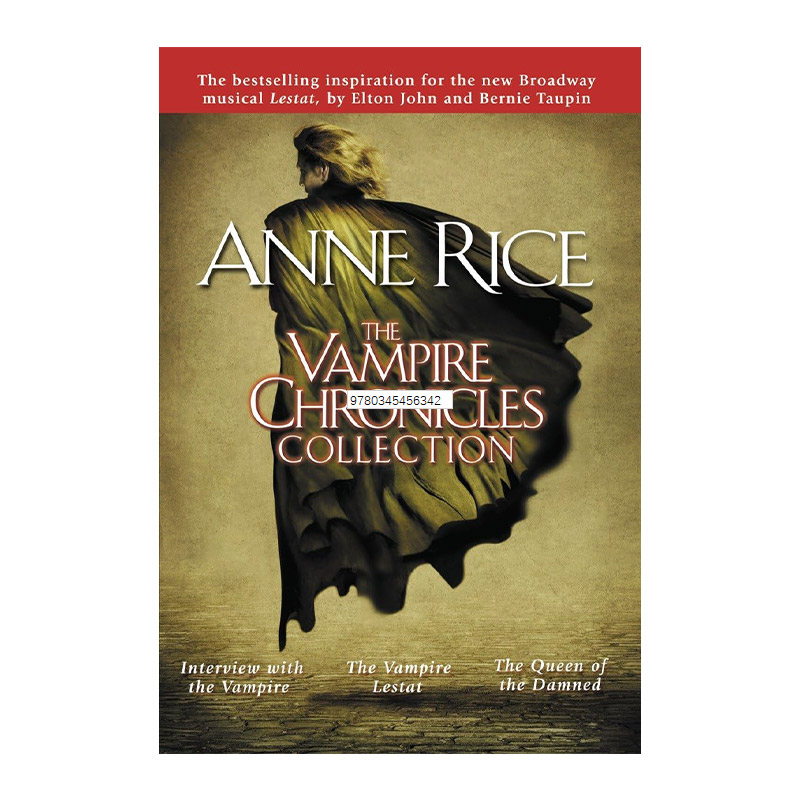 英文原版 The Vampire Chronicles Collection吸血鬼编年史三部曲 1-3三册合集夜访吸血鬼吸血鬼莱斯特英文版进口英语原版书籍