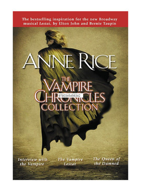英文原版 The Vampire Chronicles Collection 吸血鬼编年史三部曲 1-3三册合集 夜访吸血鬼 吸血鬼莱斯特英文版进口英语原版书籍