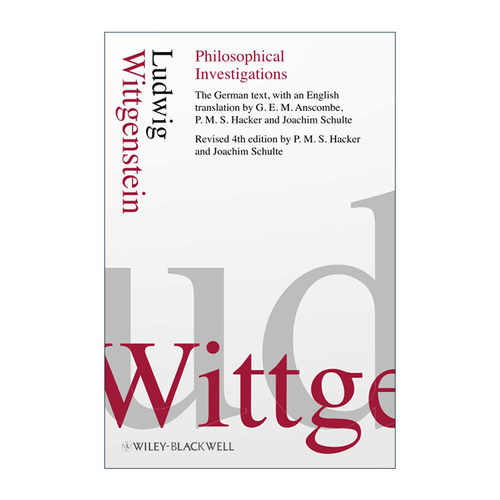 英文原版 Philosophical Investigations 哲学研究 第4版 英文版 进口英语原版书籍