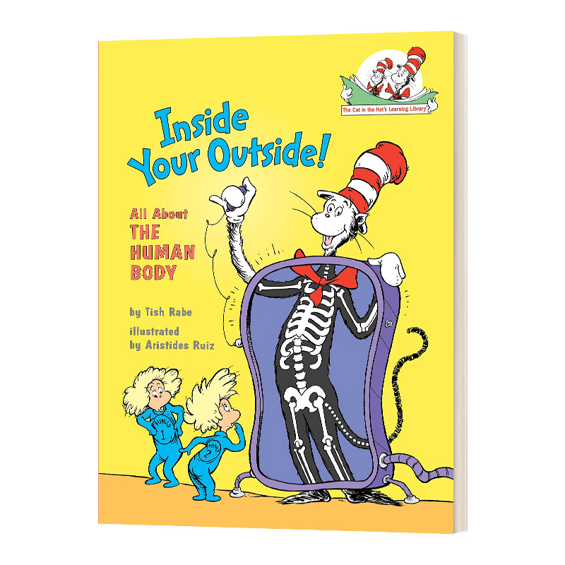 苏斯博士戴帽子的猫图书馆人体