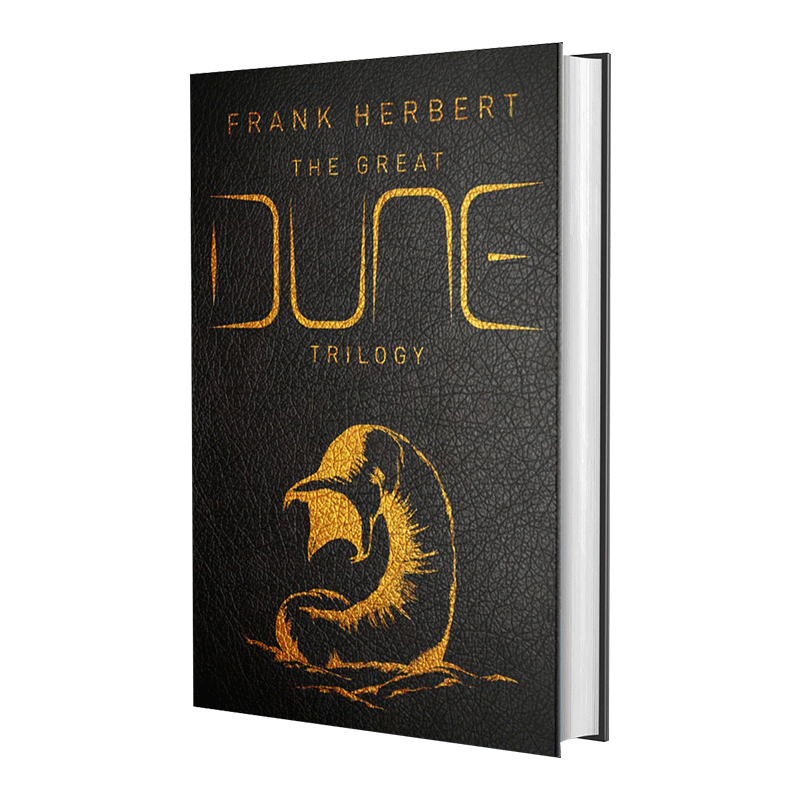 沙丘 三部曲精装套装 The Great Dune Trilogy 英文原版甜茶海王张震同名电影科幻小说 当代科幻史诗原著推荐书 进口英语书籍