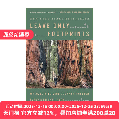 Leave Only Footprints 只留下足迹 穿越每个国家公园 游记 Conor Knighton