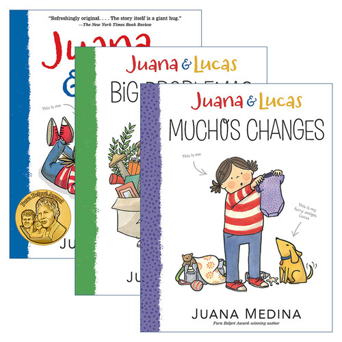 Juana and Lucas 胡安娜和卢卡斯系列3册 6-9岁儿童章节桥梁故事书 Juana Medina