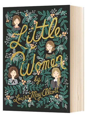 企鹅繁花女孩经典 小妇人 精装 Little Women Puffin in Bloom 英文原版儿童文学小说书 路易莎梅奥尔科特 进口文学英语书籍