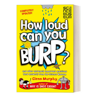 Can You 进口英语原版 How 书籍 英文版 Loud 打嗝能打多大声 英文原版 Burp