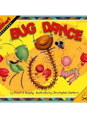 英文原版 Mathstart Level 1 Bug Dance 数学启蒙绘本1级 英文版 进口英语原版书籍