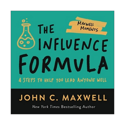 英文原版 The Influence Formula 影响公式 4步帮助你领导好他人 约翰·麦克斯韦尔 英文版 进口英语原版书籍