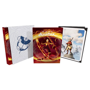 Avatar The Last Airbender the Art of the Animated Series Deluxe 降世神通 最后的气宗系列动画 精装 英文原版艺术设定集