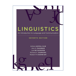 Press 语言学 语言与交际导论 Linguistics Adrian MIT 第七版 Akmajian The