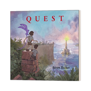 不可思议的旅程三部曲2 彩虹国度 精装 Aaron Becker's Wordless Trilogy 02 Quest 英文原版儿童旅游主题绘本 凯迪克奖得主