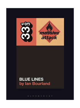 英文原版 Massive Attack’s Blue Lines 大举进攻乐队 蓝线 33 1/3 音乐经典系列 英文版 进口英语原版书籍