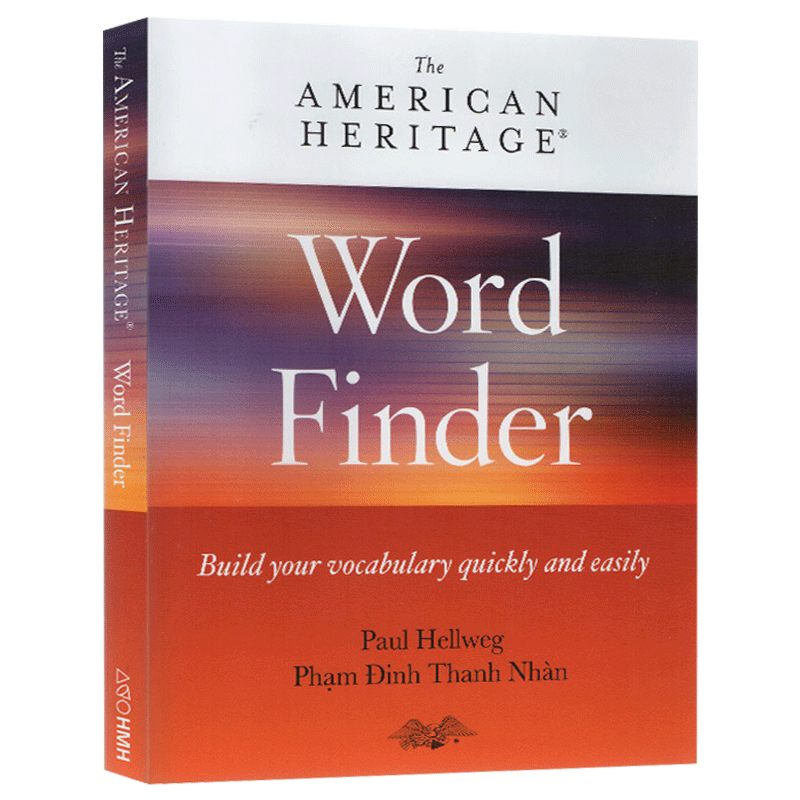 美国传统词典 American Heritage Word Finder 英文原版词汇查找英语学习工具书 进口辞典书籍