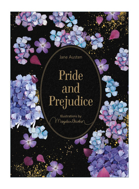 Pride and Prejudice 傲慢与偏见 精装收藏 彩色插图版 插画师荷兰水彩画家Marjolein Bastin 英文原版小说 进口英语书籍