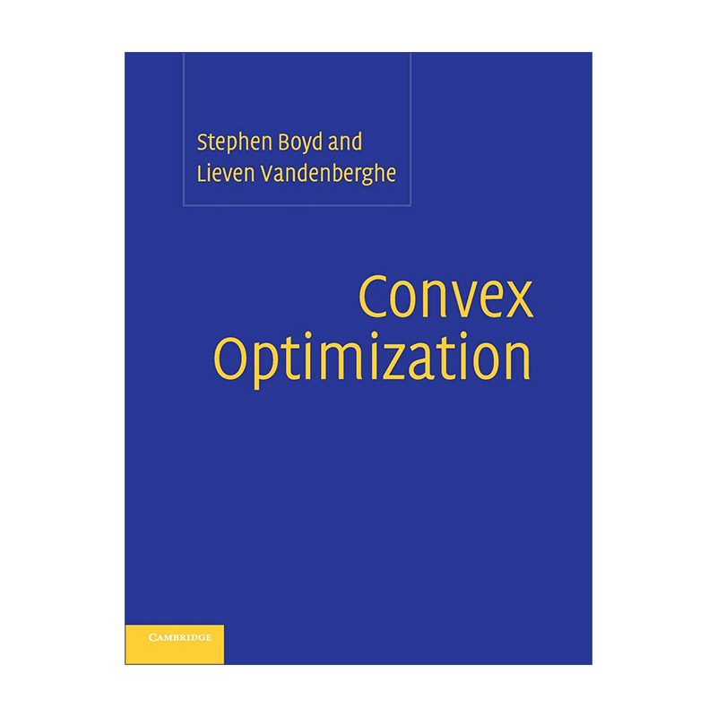 Convex Optimization 凸优化 史提芬·博伊德 精装