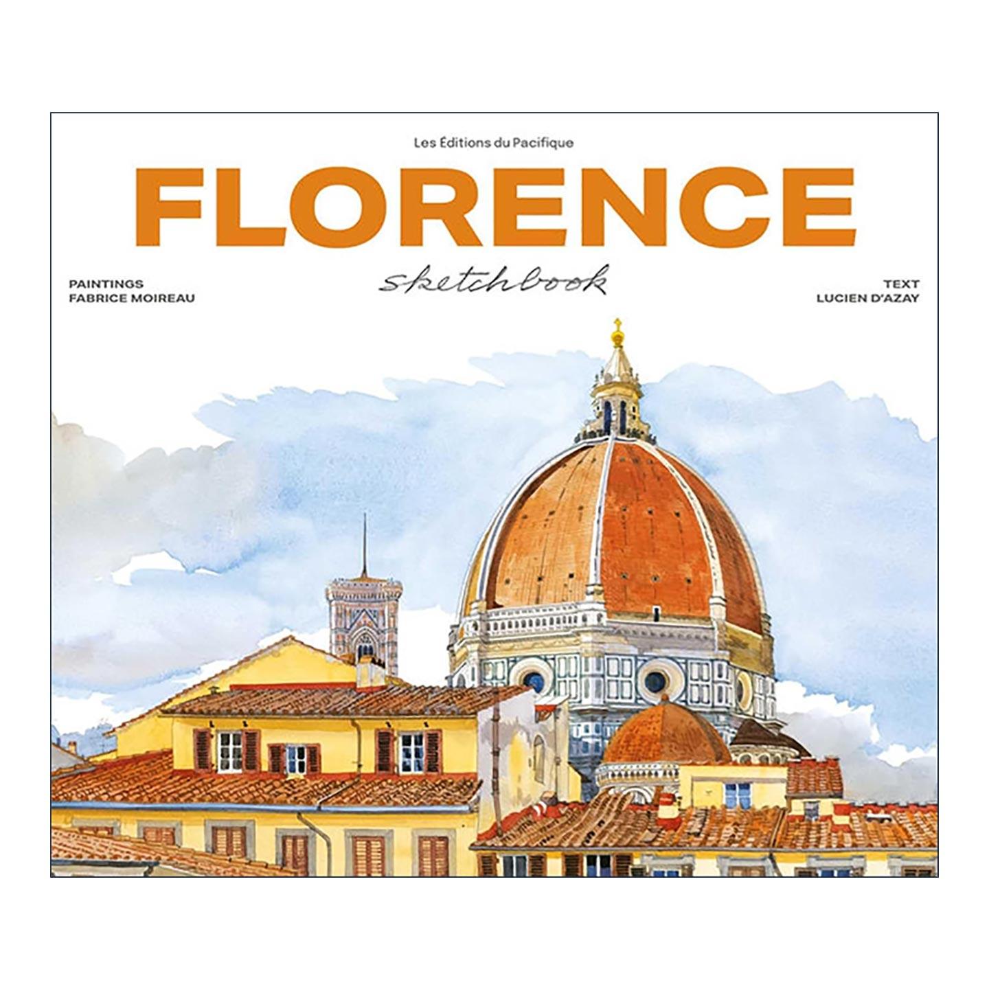 英文原版 Florence Sketchbook 佛罗伦萨水彩速写画册精装 英文版 进口英语原版书籍