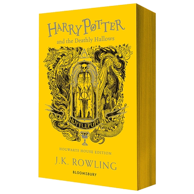 哈利波特与死亡圣器 Harry Potter and the Deathly Hallows Hufflepuff  赫奇帕奇学院版 英文原版科幻小说 进口课外阅读书籍