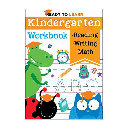 英文原版 Ready To Learn Kindergarten Workbook 准备学 幼儿园 综合练习册 英文版 进口英语原版书籍